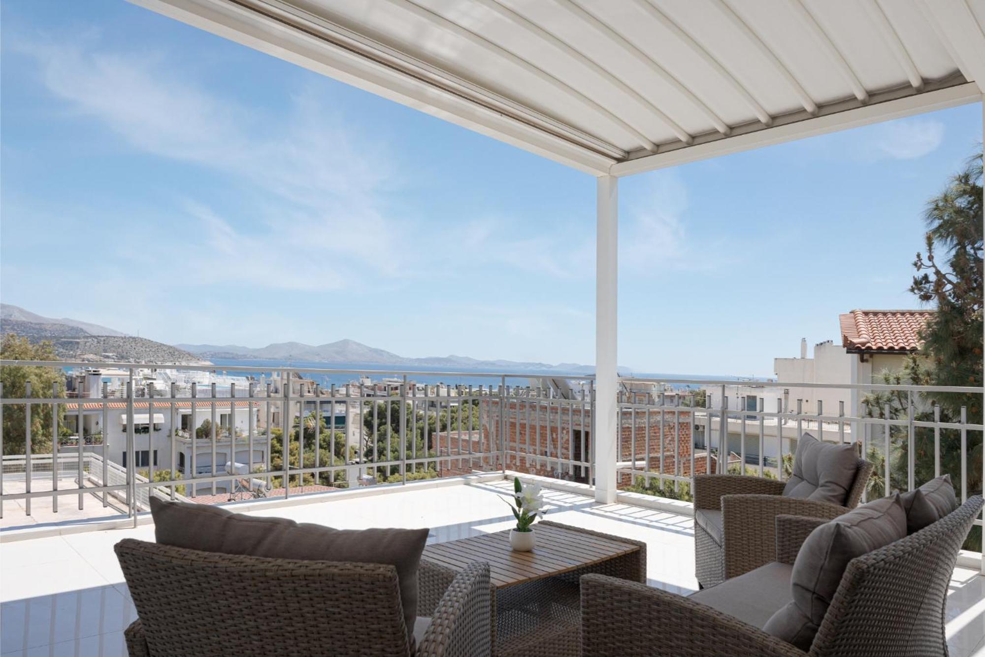Athenian Riviera Penthouse Apartment Varkiza Exterior photo