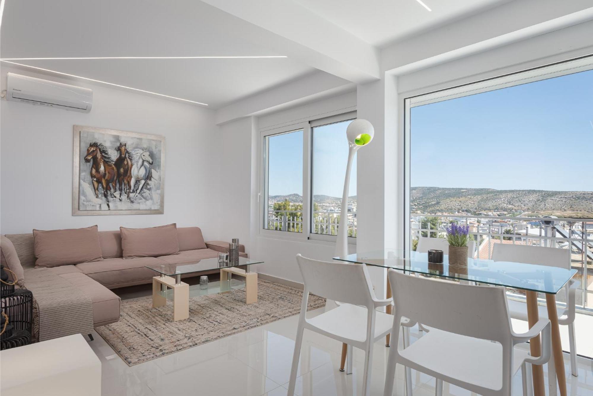 Athenian Riviera Penthouse Apartment Varkiza Exterior photo